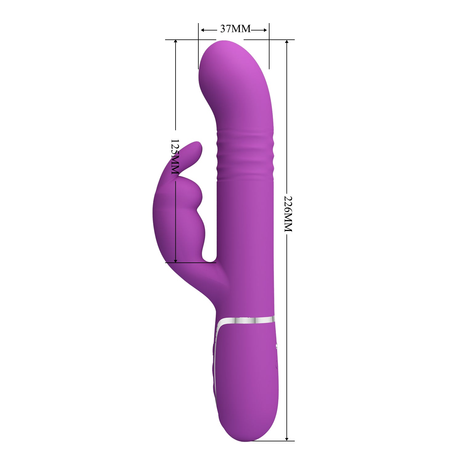 vibrador rabbit Morado