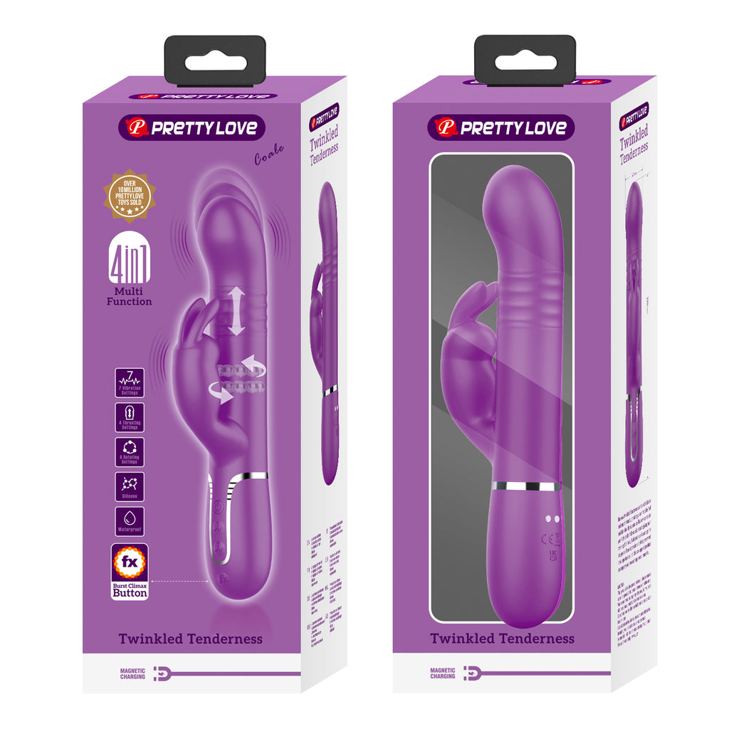 vibrador rabbit Morado