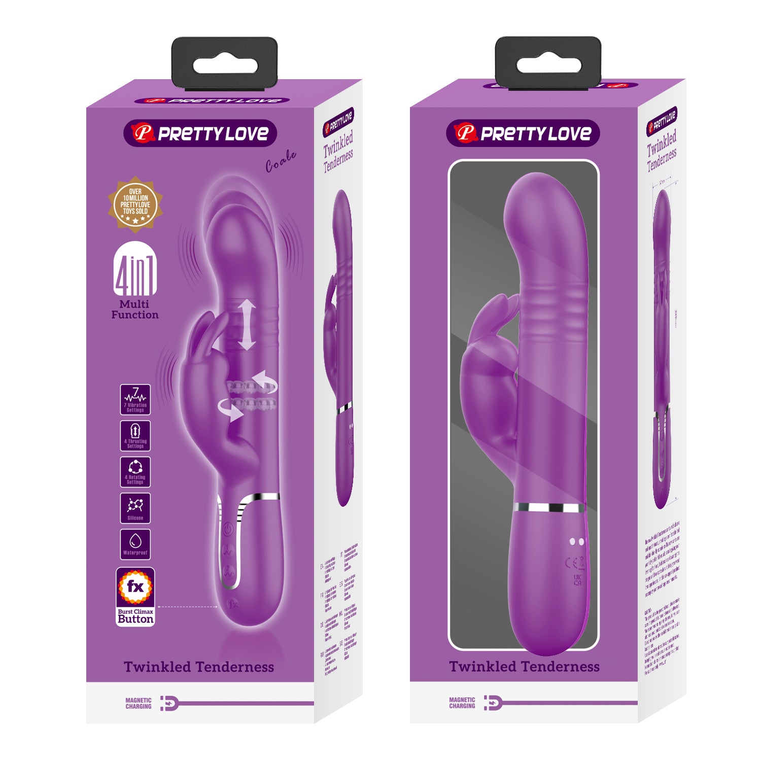 vibrador rabbit Morado
