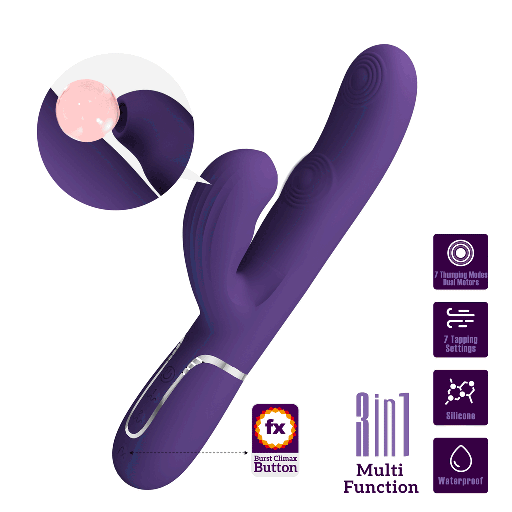 Vibrador Conejo - Rabbit Doble Estimulación Intensa 🐰✨