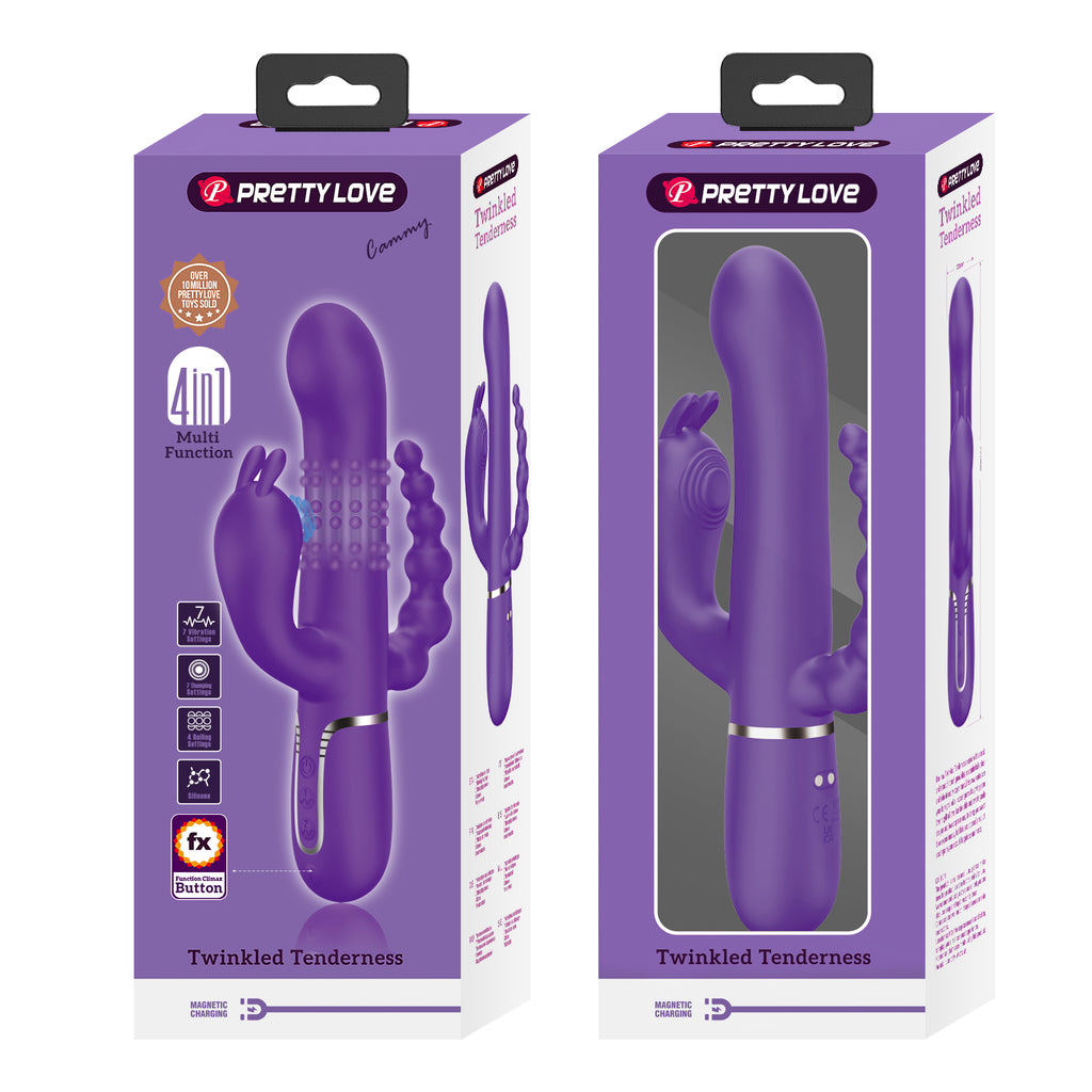 Vibrador Triple Estimulación