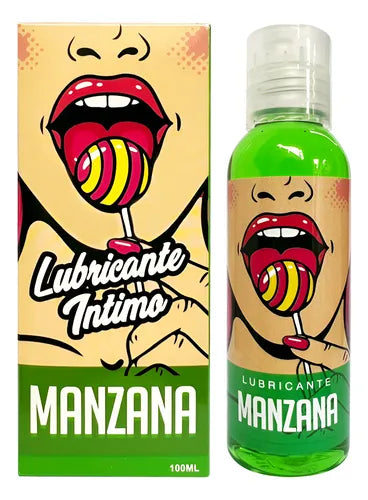 Lubricante intimo Hot Lub - MANZANA 100ml