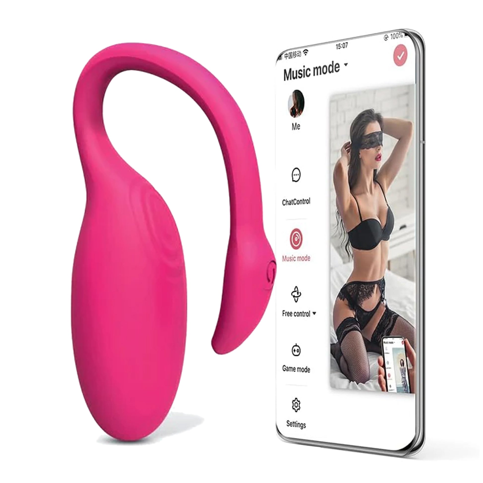 Vibrador a Distancia con App - Magic Flamingo