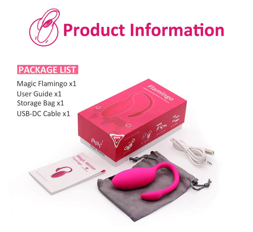 Vibrador a Distancia con App - Magic Flamingo