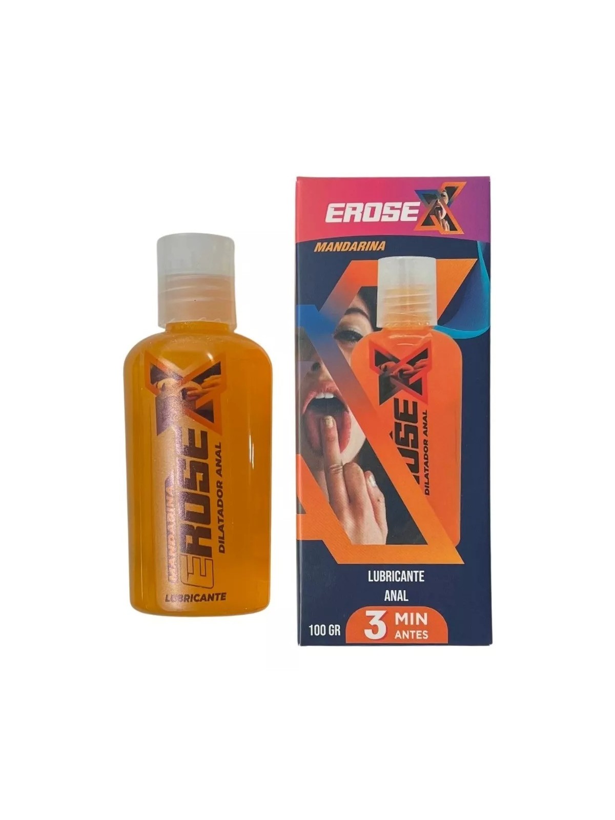 lubricante dilatador anal erosex mandarina
