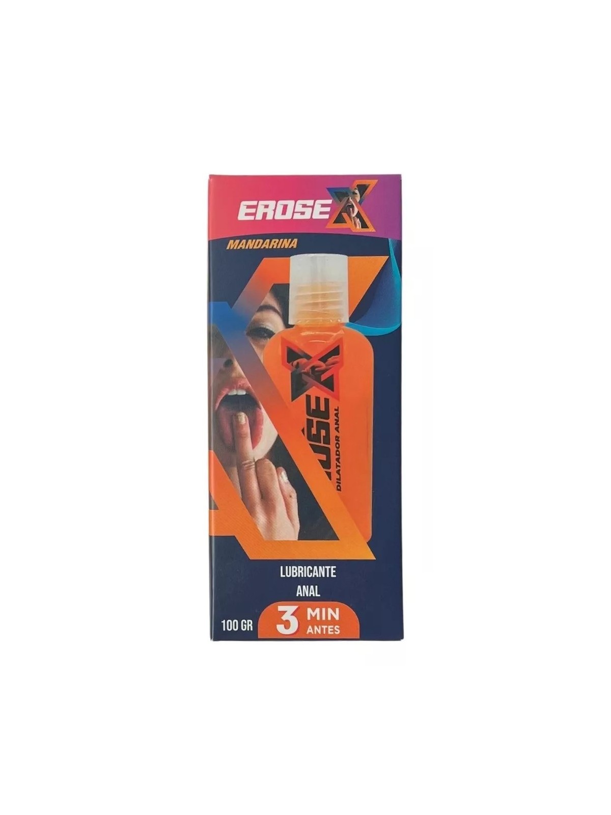 lubricante dilatador anal erosex mandarina