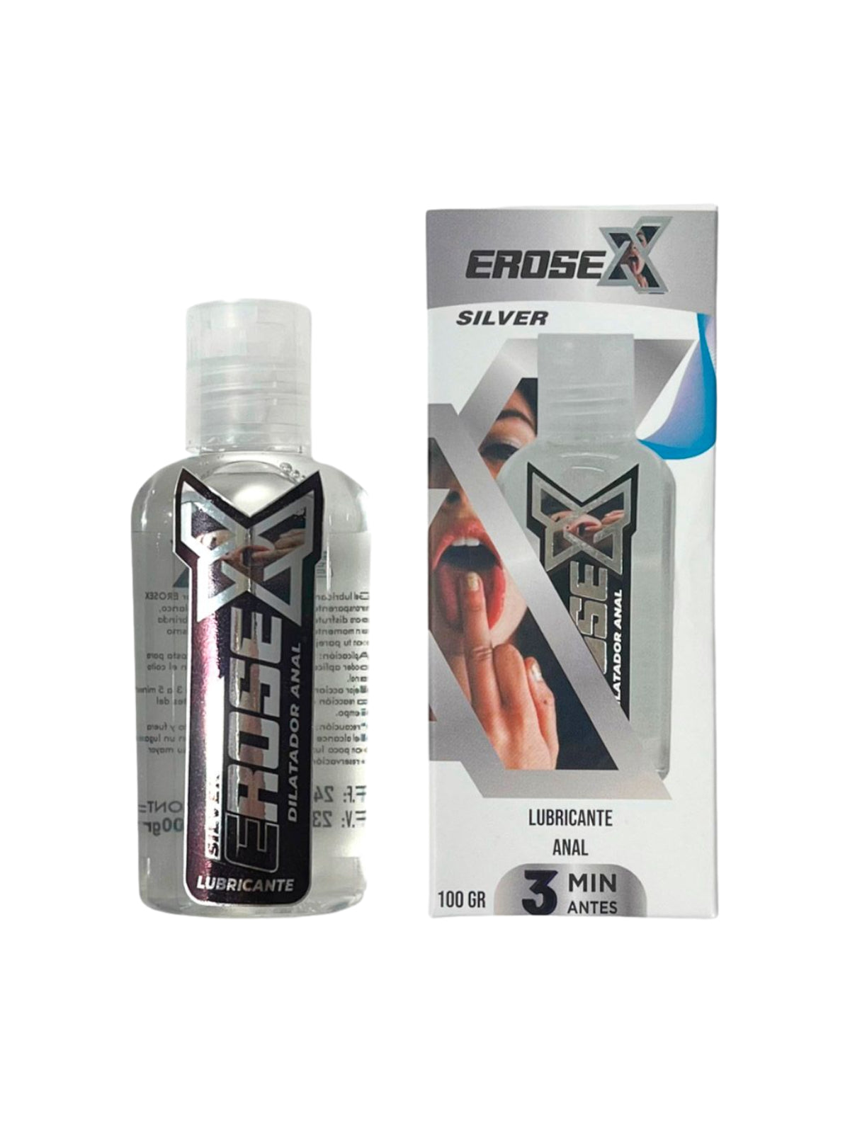 lubricante anal erosex silver