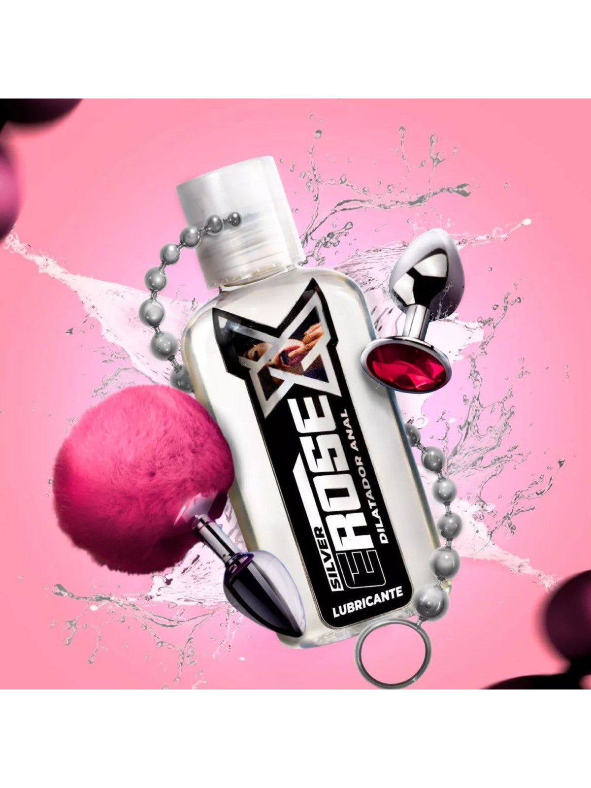 lubricante dilaador anal erosex silver