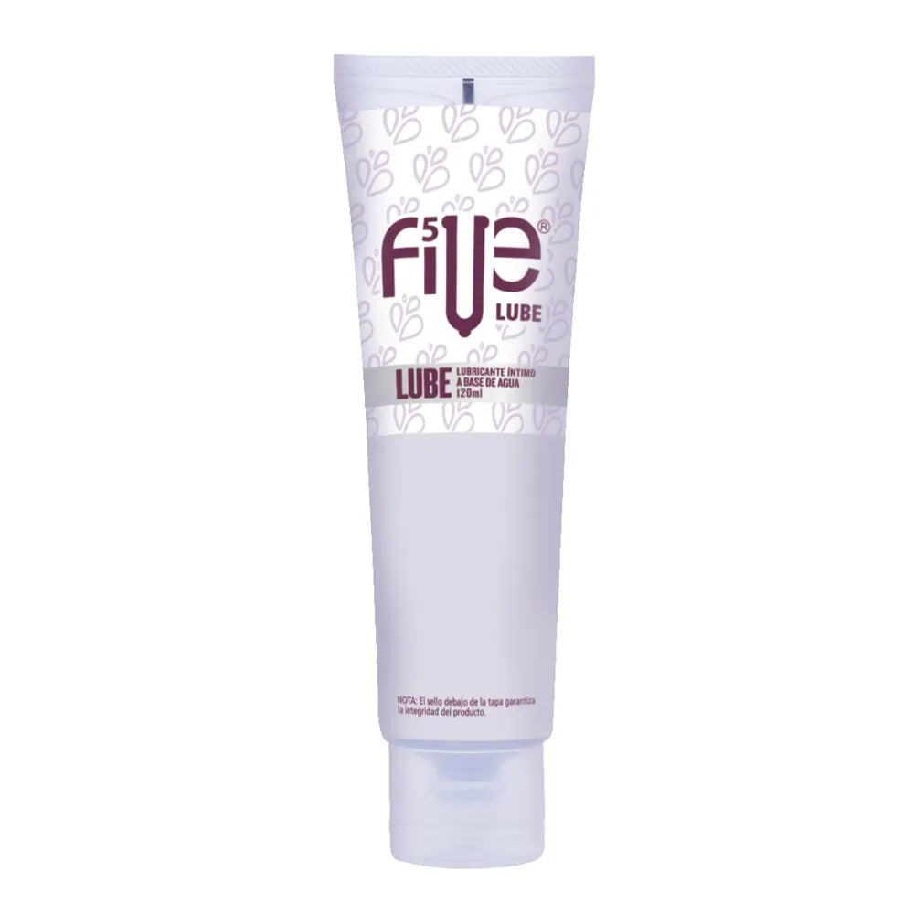 lubricante intimo a base de agua five 120 ml
