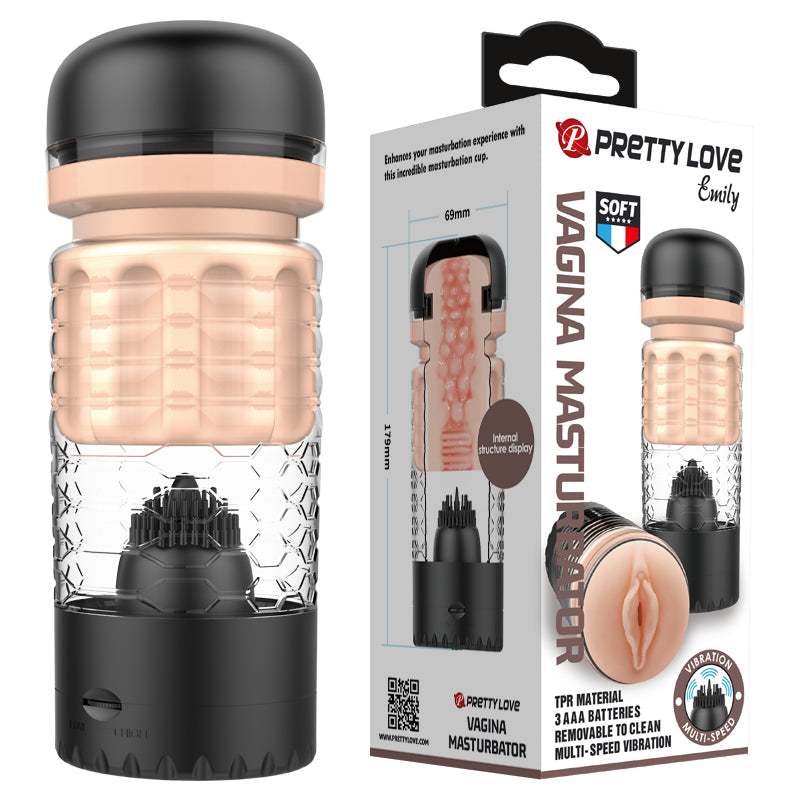 Masturbador Masculino con Vibración