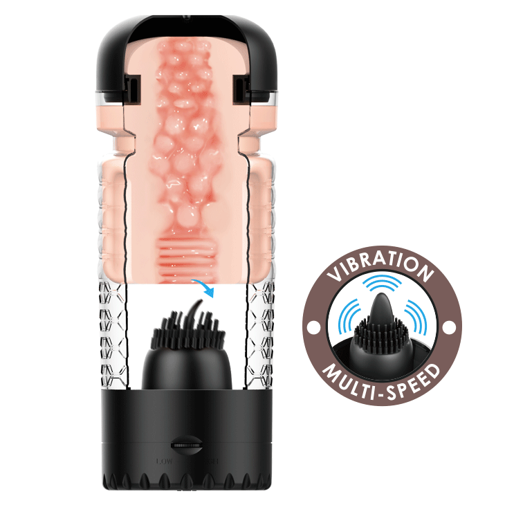 Masturbador Masculino con Vibración