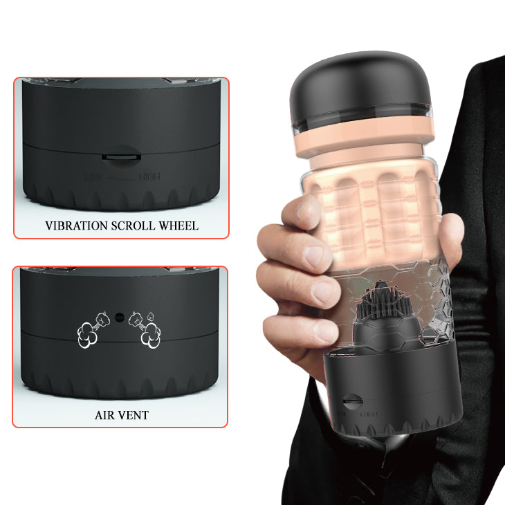 Masturbador Masculino con Vibración