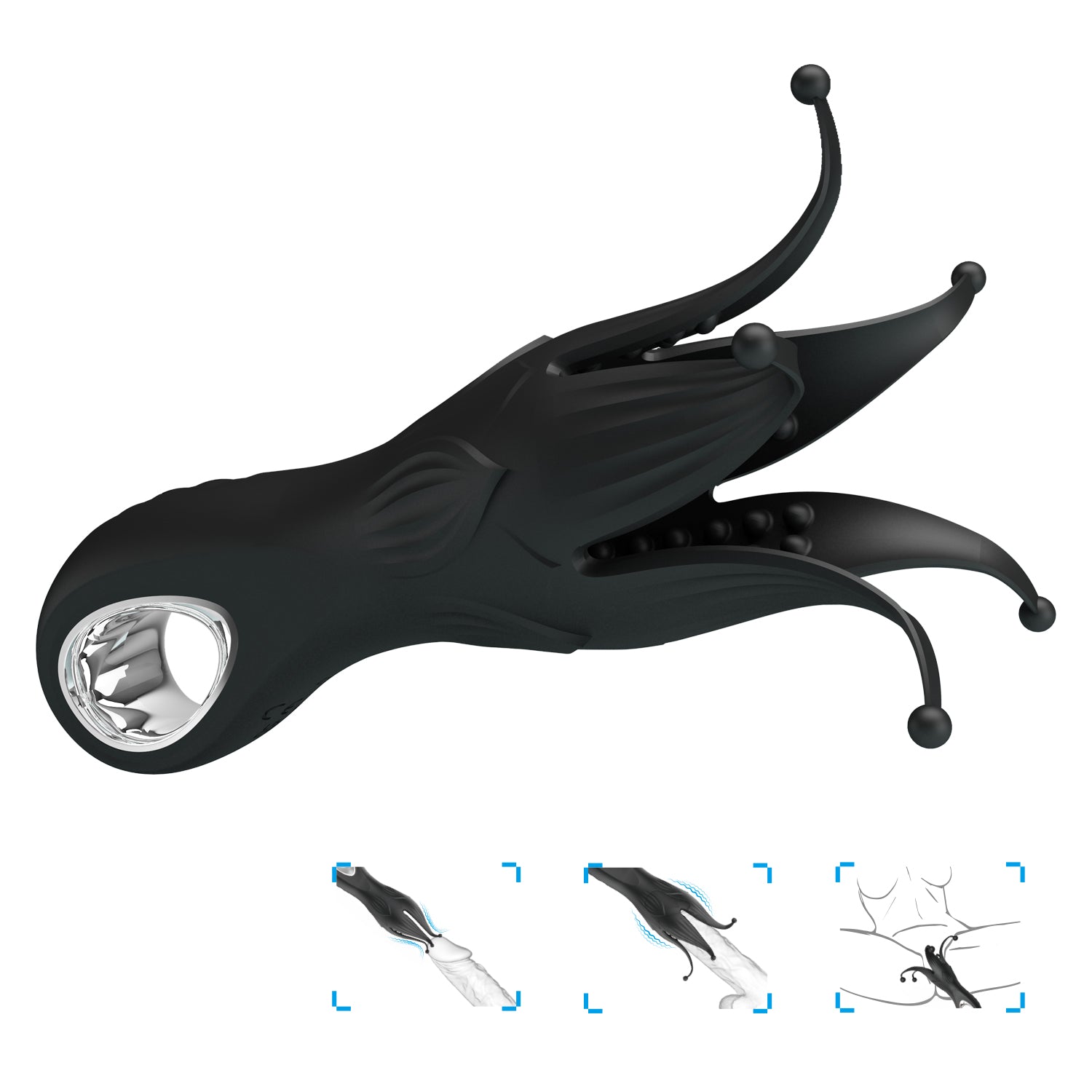 Masturbador Masculino con Vibracion